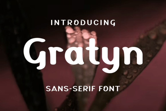 Gratyn Font - Featured Image