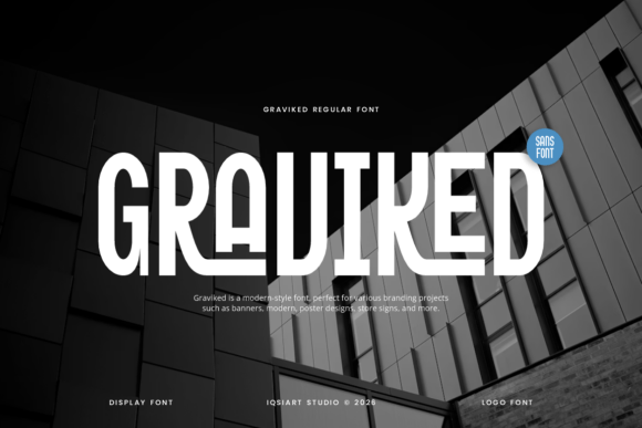 Graviked Font - Featured Image