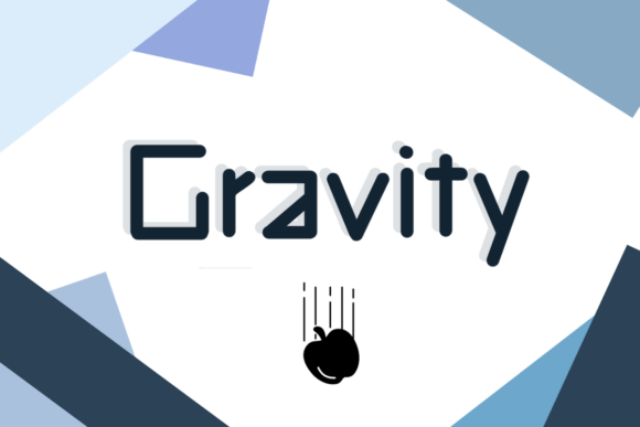 Gravity Font - Featured Image