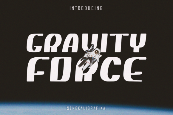 Gravity Force Font - Featured Image