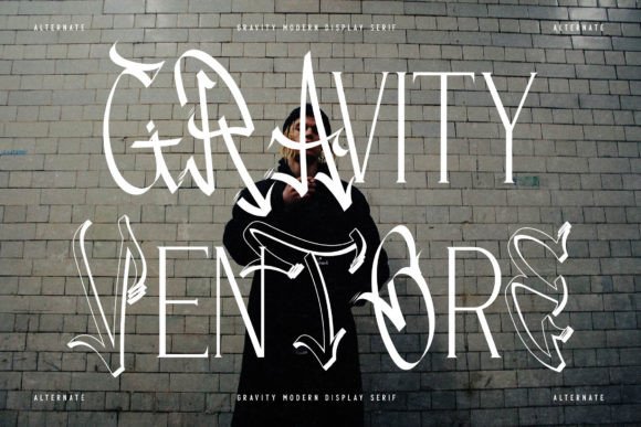 Gravity Ventore Font - Featured Image