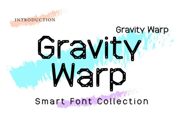 Gravity Warp Font - Featured Image