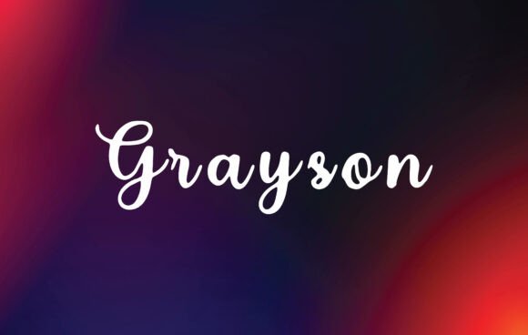 Grayson Font - Featured Image