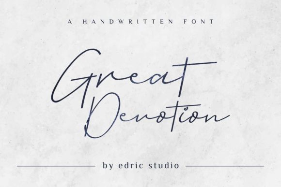 Great Devotion Font - Featured Image