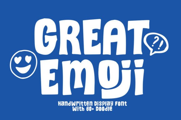 Great Emoji Regular Font - Featured Image