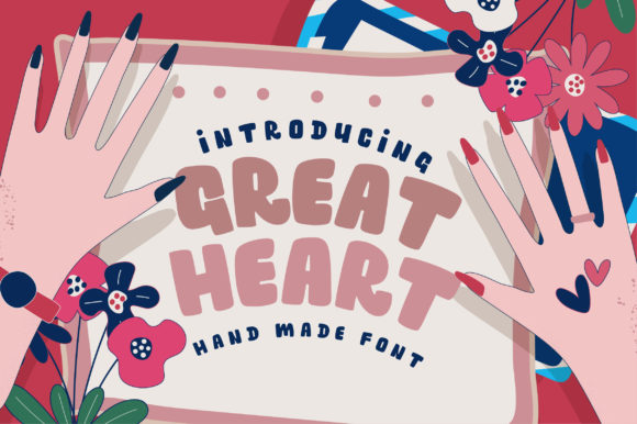 Great Heart Font - Featured Image