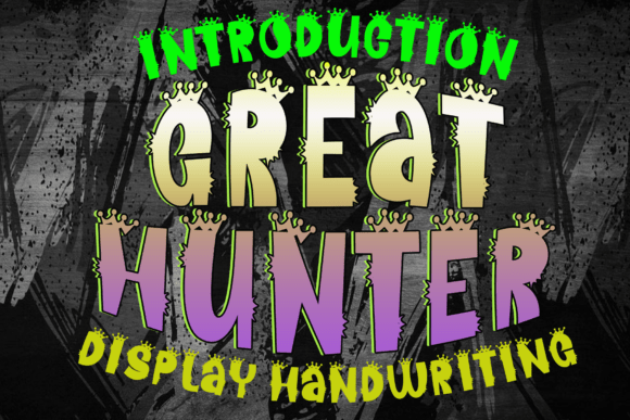Great Hunter Font - Featured Image