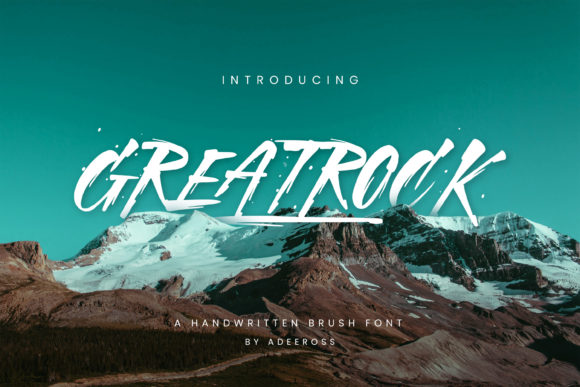 Greatrock Font - Featured Image