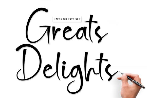 Greats Delights Font - Featured Image