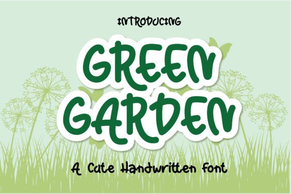 Green Garden Font - Featured Image