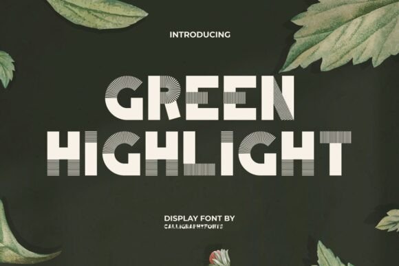 Green Highlight Font - Featured Image