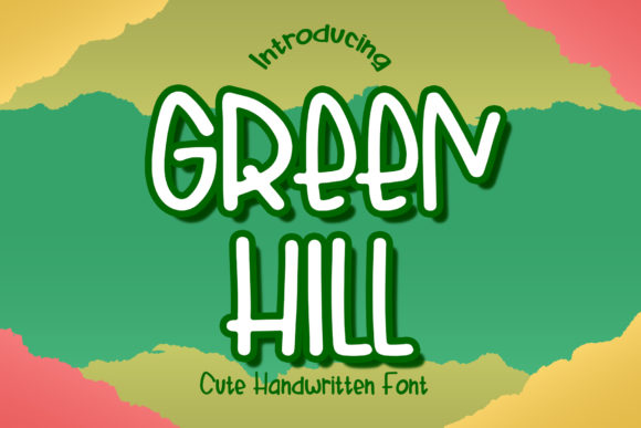 Green Hill Font - Featured Image