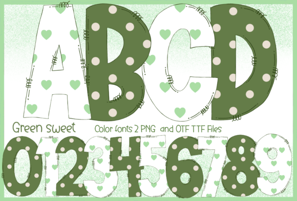 Green Sweet Font - Featured Image