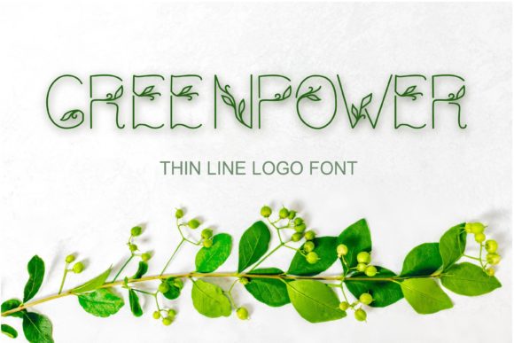 Greenpower Font - Featured Image