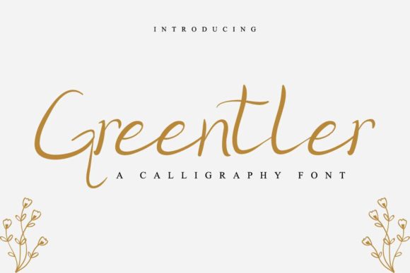 Greentler Font - Featured Image