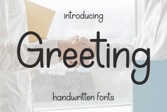 Greeting Font - Featured Image