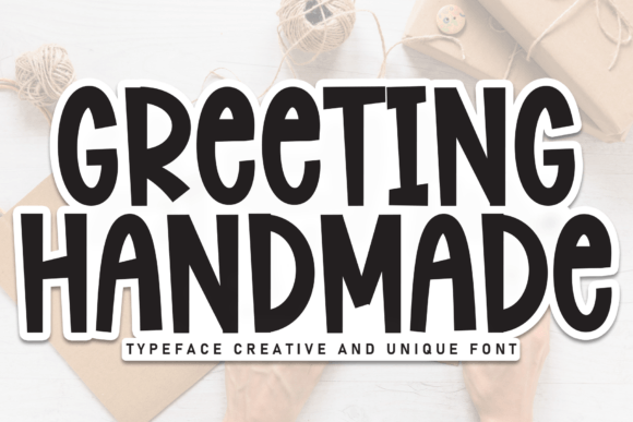 Greeting Handmade Font - Featured Image