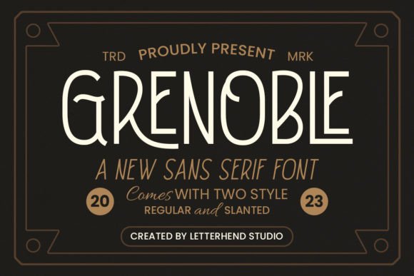 Grenoble Font - Featured Image