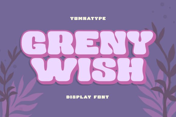 Greny Wish Font - Featured Image