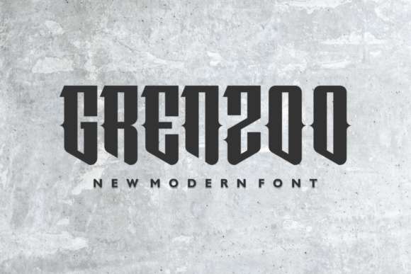 Grenzoo Font - Featured Image