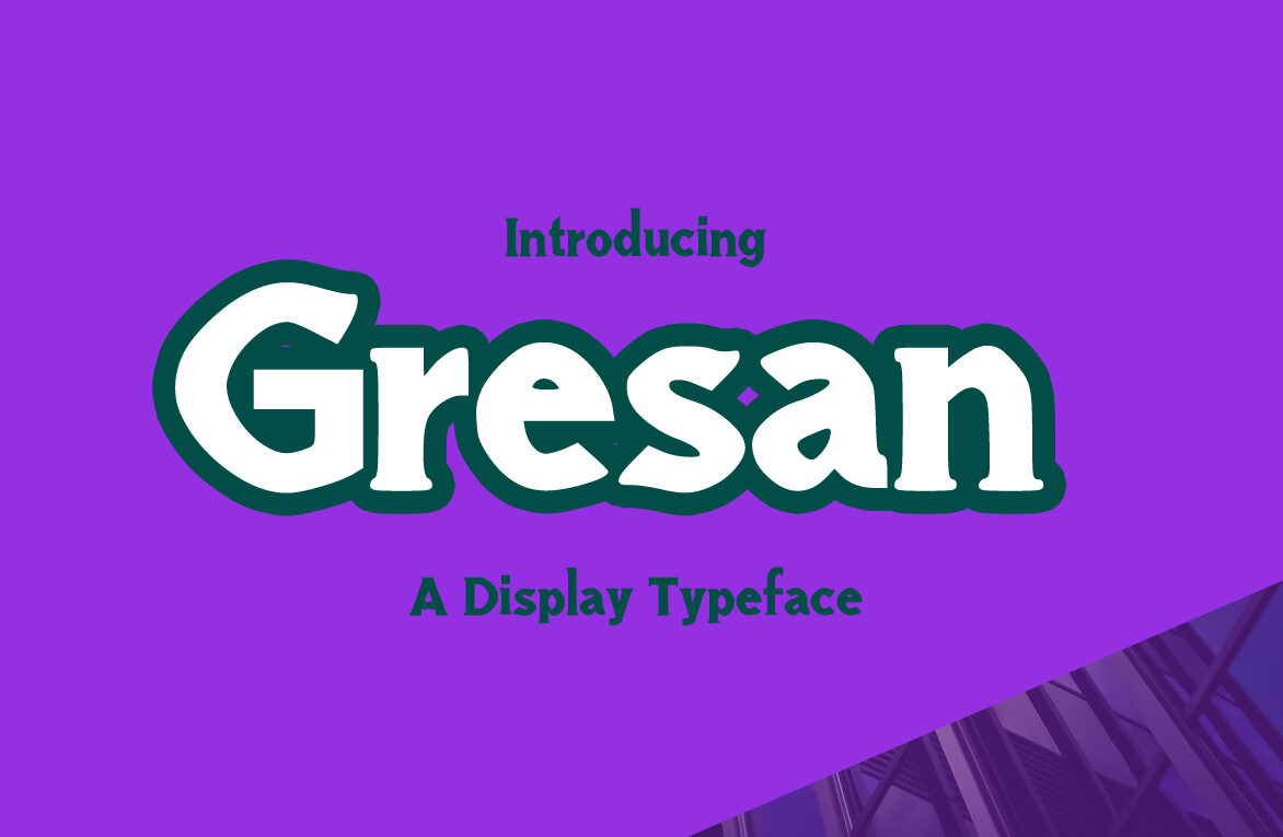 Gresan Font - Featured Image