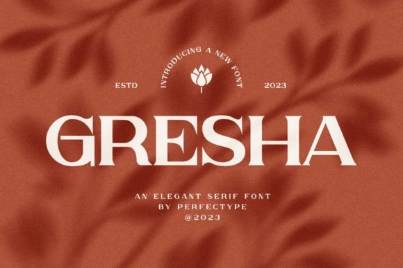 Gresha Font - Featured Image