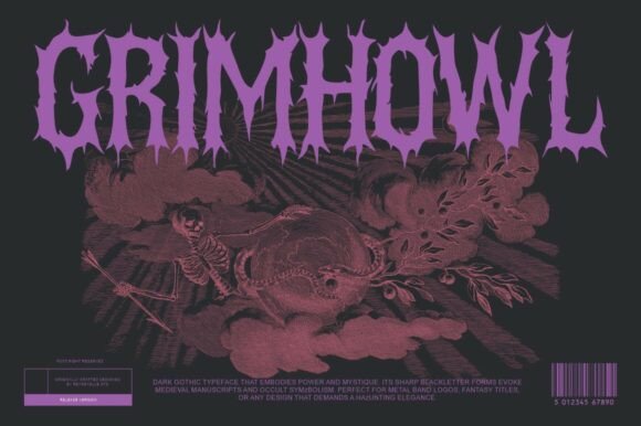 Grimhowl Font - Featured Image