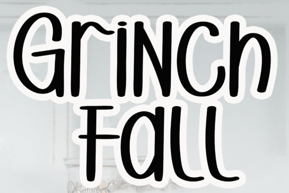 Grinch Fall Font - Featured Image