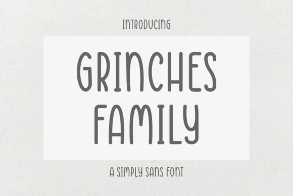 Grinches Family Font - Featured Image