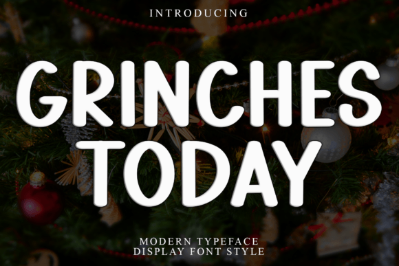 Grinches Today Font - Featured Image