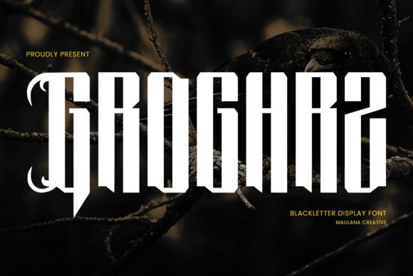 Groghrz Font - Featured Image