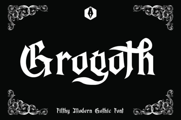 Grogoth Font - Featured Image