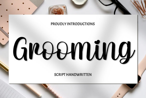 Grooming Font - Featured Image