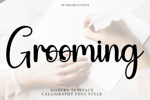 Grooming Font - Featured Image