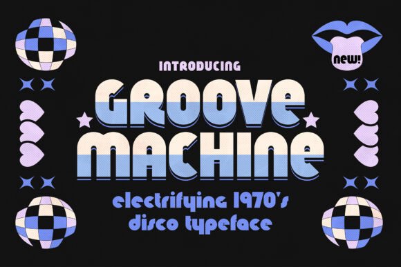 Groove Machine Font - Featured Image