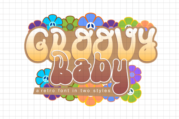 Groovy Baby Font - Featured Image