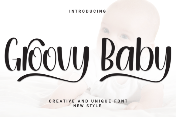 Groovy Baby Font - Featured Image