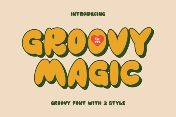 Groovy Magic Font - Featured Image