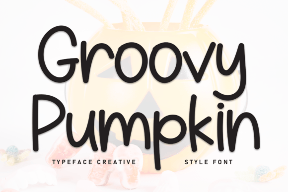 Groovy Pumpkin Font - Featured Image