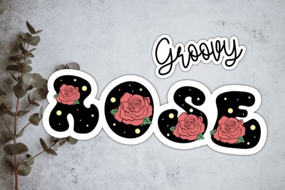 Groovy Rose Font - Featured Image