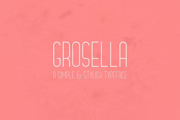 Grosella Font - Featured Image