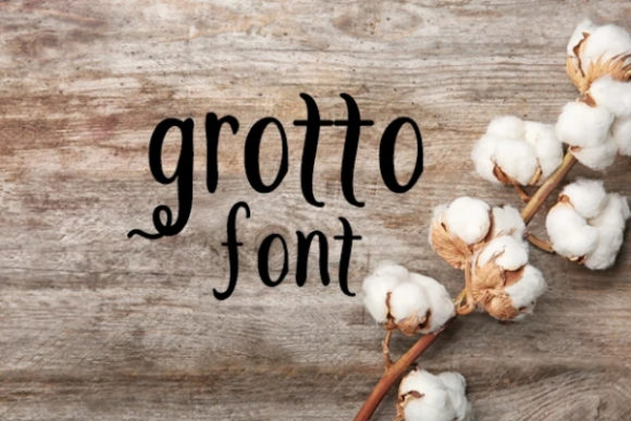 Grotto Font - Featured Image