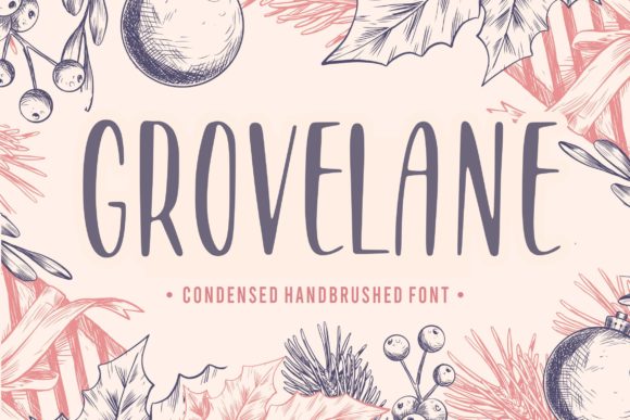 Grovelane Font - Featured Image