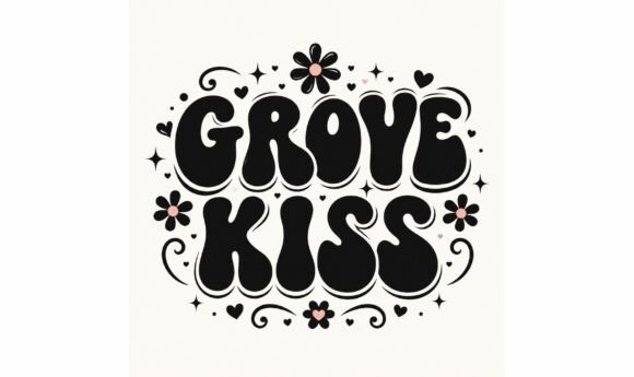 Grovy Kiss Font - Featured Image