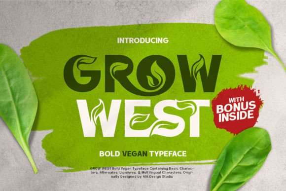 Grow West Font - Featured Image
