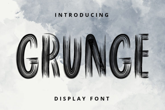 Grunge Font - Featured Image
