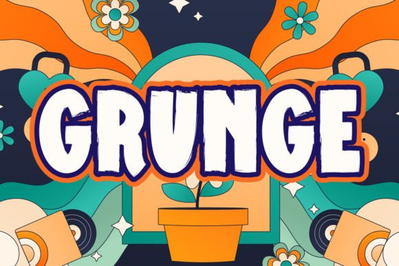 Grunge Font - Featured Image