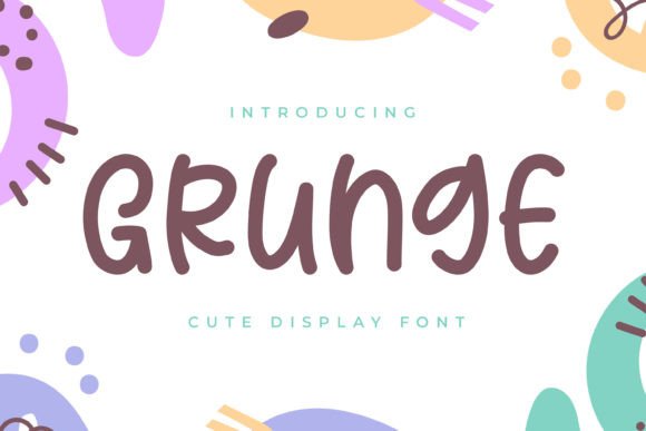 Grunge Font - Featured Image