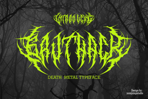 Gruthack Font - Featured Image