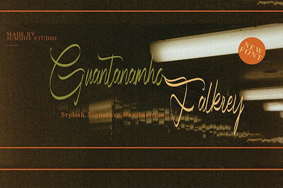 Guantanamho Falkrey Font - Featured Image